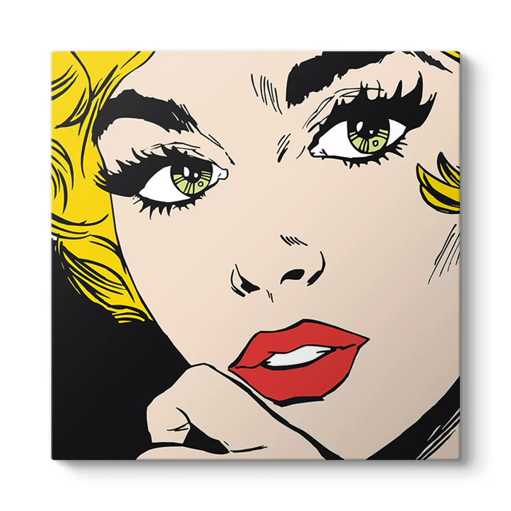Cartoon Vintage Tablo - Model 3